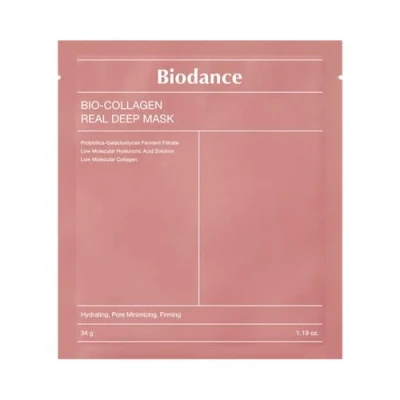 Image de BIODANCE Bio Collagène Real Deep Mask Masque Hydratant Nuit Rétracteur de Pores Améliorer l&#039;Élasticité 34g