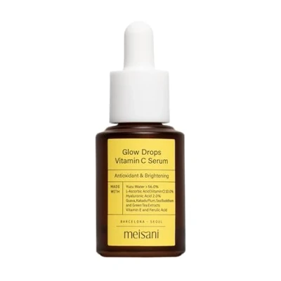 Afbeelding van Meisani Glow Drops Vitamine C Serum, wit