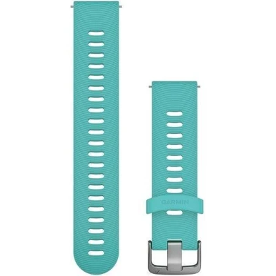 Afbeelding van Garmin Quick Release Siliconen Horlogebandje 20mm Polsbandje Wearablebandje Aqua