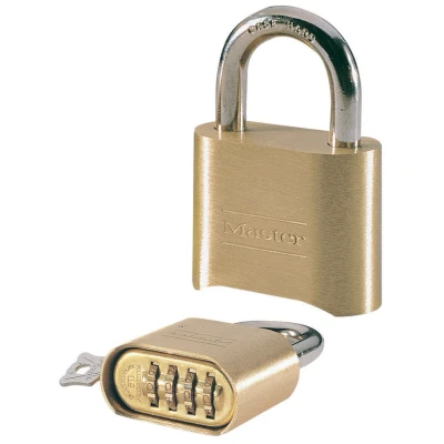 Afbeelding van MasterLock Hangslot met cijferslot en reset sleutel beugellengte 22mm