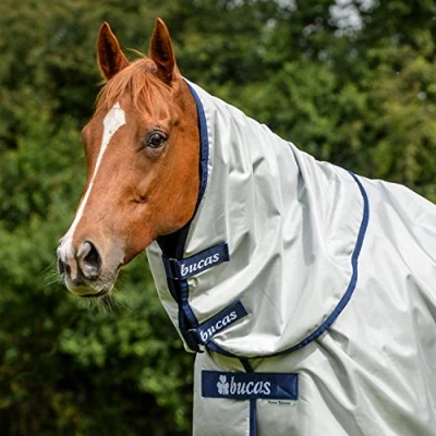 Afbeelding van Bucas Power Combi Neck Cover Small Silver
