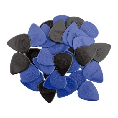 Image de Ernie Ball 9134 Mediators nylon sachet de 50 panaché (0,72mm/ 0,97mm)