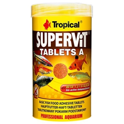 Afbeelding van TROPICAL Supervit Tablets A voer voor vissen 150g