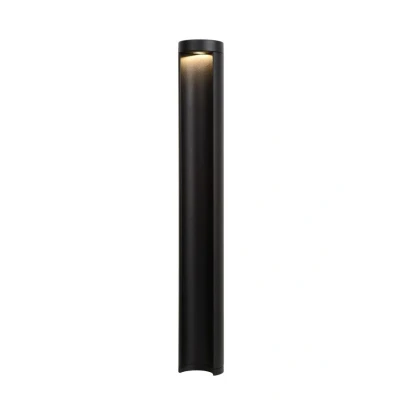 Afbeelding van Lucide COMBO Sokkellamp Buiten Ø 9 cm LED 1x7W 3000K IP54 Zwart