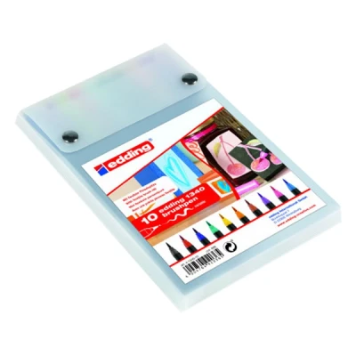 Image de edding Feutres à pinceau calligraphie 10 pcs Multicolore 1340