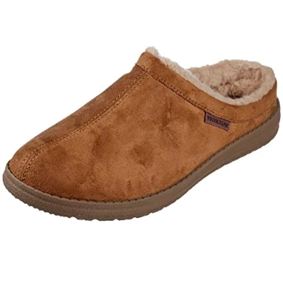 Afbeelding van Skechers Melson Pantoffels, Heren, Maat: 46, Tan Textiel