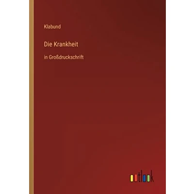 Afbeelding van Die Krankheit