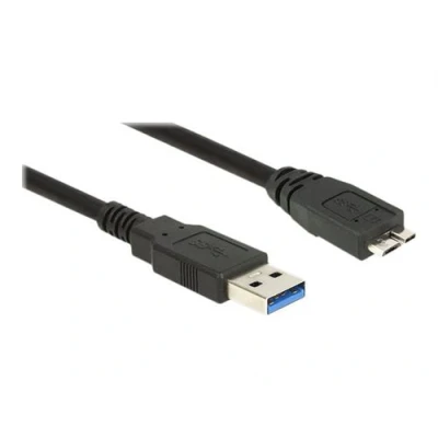 Afbeelding van DeLock Kabel USB 3.0 type A male &gt; Micro B stekker 2,0 m zwart