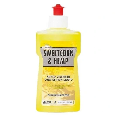 Afbeelding van Dynamite Baits XL Liquid (250ml) Smaak : Sweetcorn &amp; Hemp