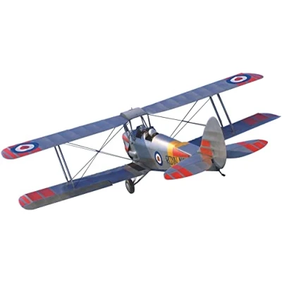 Afbeelding van 1:48 Airfix 04104A De Havilland DH 82 Tiger Moth Propeller Vliegtuig Plastic Modelbouwpakket
