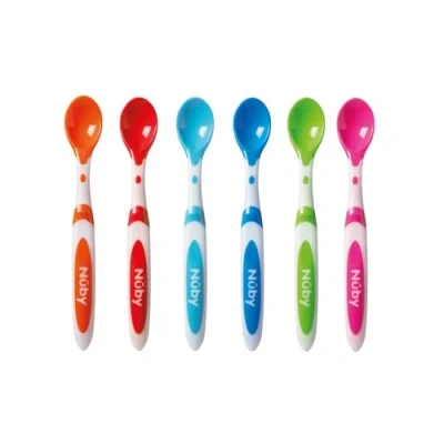 Image de Nuby Muncheez Lot de 6 cuillères sevrage