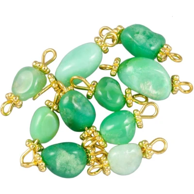 Afbeelding van Jade Tussenstuk (17 19 x 6 7.5 mm) Goud (10 Stuks)