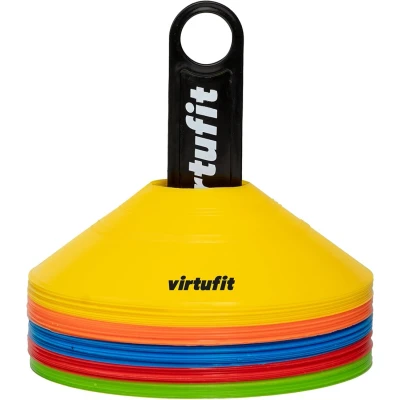 Afbeelding van VirtuFit Agility Cones 50 Stuks Incl. draagnet