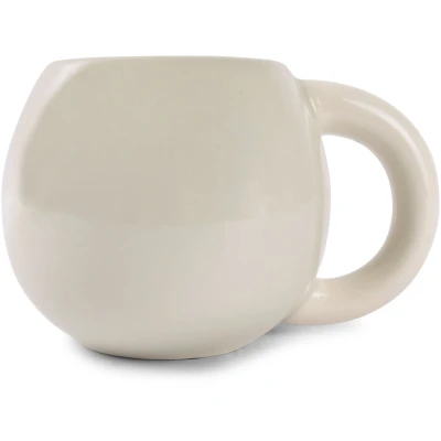 Afbeelding van ONA Beker Koffiemok Lola Rond Grijs 330 ml