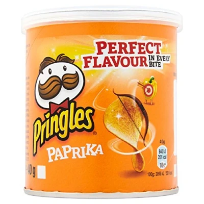 Image de Pringles Paprika Crisps 40 gr. [Pack 12]