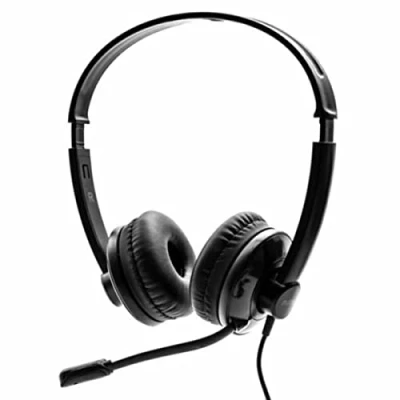 Afbeelding van Hoofdtelefoon met microfoon Nilox NXAU0000003 Zwart