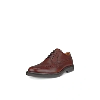 Afbeelding van ECCO Veterschoenen, Heren, Maat: 46, Cognac Leer