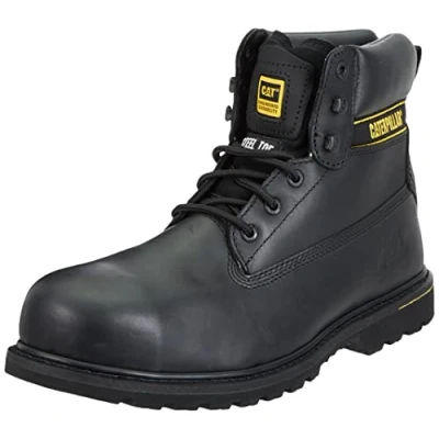 Afbeelding van CAT Holton P708030 hoge veiligheidsschoen S3 zwart