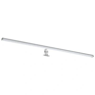 Afbeelding van SEBSON® Led spiegellamp voor badkamer, 120 cm, oppervlaktelicht + klemlicht, IP44, neutraal wit 4000 K, 15 W, 1500 lm 1200 x 98 44 mm