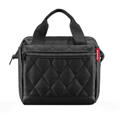 Afbeelding van Reisenthel Allrounder Cross Schoudertas 4L Rhombus Black Zwart