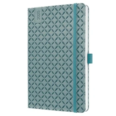 Afbeelding van Weekagenda Flair A5 2025 (NL/FR/EN/DU) Ocean Blue Hardcover
