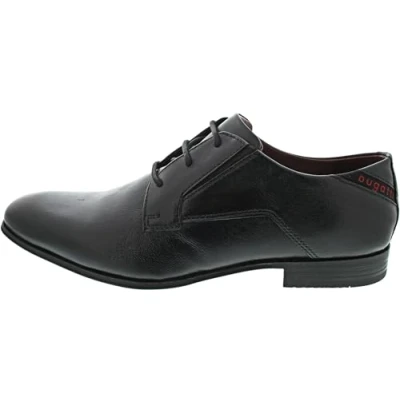 Afbeelding van bugatti Mattia Eco Zakelijke veterschoenen voor heren, zwart.