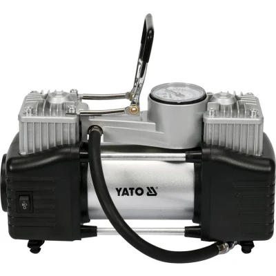 Afbeelding van Yato YT 73462, Auto, 10 bar, 60 l/min, Zwart, Staal, 3 m, Batterij/Accu