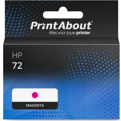 Afbeelding van Huismerk HP 72 (C9372A) Inktcartridge Magenta
