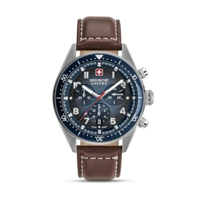 Afbeelding van Swiss Military Hanowa SMWGC0003802 Polshorloge Heren Kwarts Greyhound Chrono
