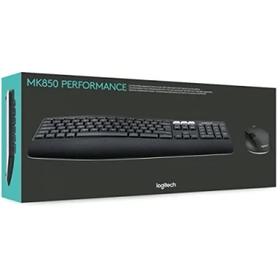 Image de Logitech Performances du MK850 Ensemble clavier et souris sans fil Bluetooth, 2.4 GHz Espagnol