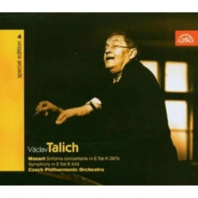 Afbeelding van Czech Philharmonic Orchestra, Václav Talich Mozart: Sinfonia Concertante (CD)
