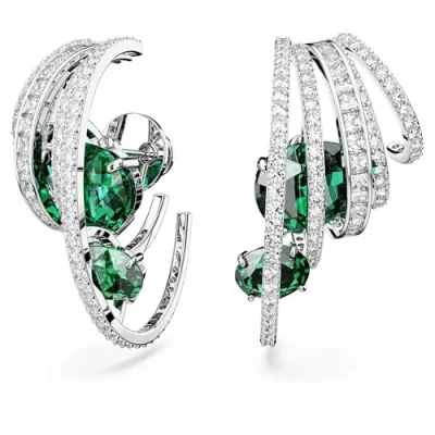 Afbeelding van Swarovski 5665331 Hyperbola Zilverkleur Oorbellen