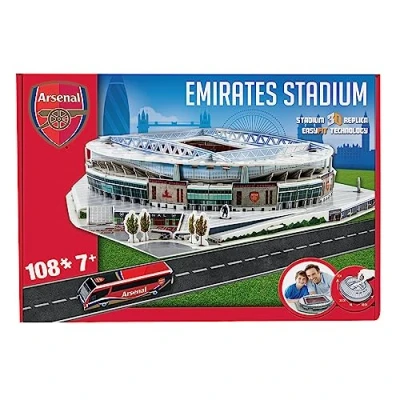 Afbeelding van Arsenal Emirates Stadium 3D puzzel Pro Lion 108 stukjes