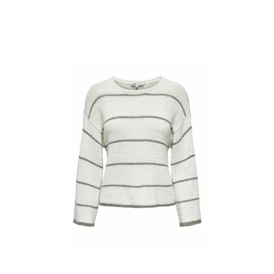 Afbeelding van ONLY Onlgeena Trui Cloud dancer, Dames, Maat: Large, dancer