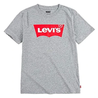 Afbeelding van Levi&#039;s Lvb S/S Batwing Tee 6e8157 T shirt voor babyjongens, Grijze Heather