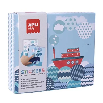 Image de APLI kids Stickers game Boat
