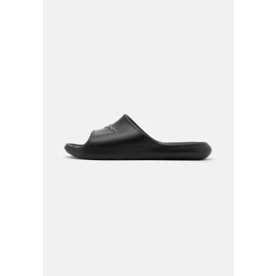 Afbeelding van Nike Sportswear Victori ONE Slide Muiltjes, Heren, Maat: 38.5, Black/university red Hoogwaardig imitatieleer