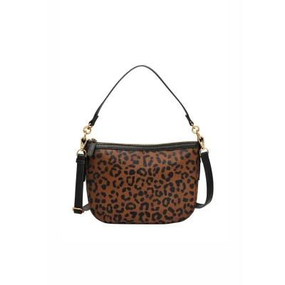 Afbeelding van FOSSIL Schoudertas Jolie Crossbody Leopard Bruine