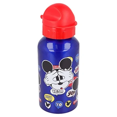 Afbeelding van Stor 8412497501397 Bouteille en aluminium, capacité 500 ml, Mickey Mouse Premium