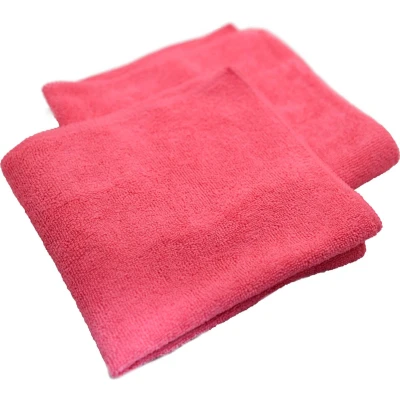 Afbeelding van Microvezeldoek 40x40 cm 300 grams rood per 5 stuks