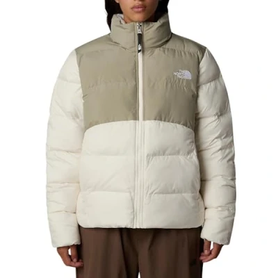 Afbeelding van The North Face Saikuru Jacket Winterjas, Dames, Maat: XS, White dune/clay grey