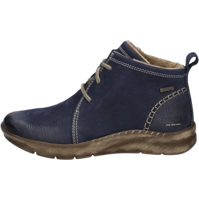 Afbeelding van Josef Seibel Conny 56 Veterboots, Dames, Maat: 37, Ocean Nubukleer