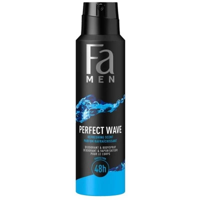 Afbeelding van Fa Men Perfect Wave Deodorant &amp; Bodyspray 150ML