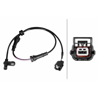 Afbeelding van HELLA 6PU 358 217 581 ABS Sensor Geluidsensor 2 734