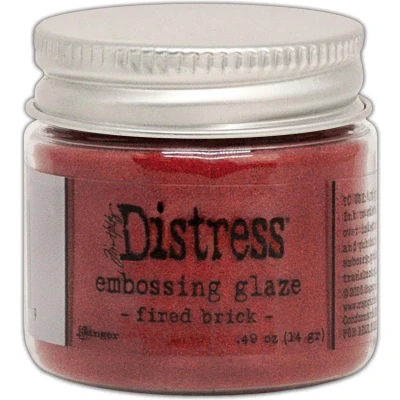 Afbeelding van Ranger Distress Embossing Glaze Fired Brick TDE70979 Tim Holtz (02 20)