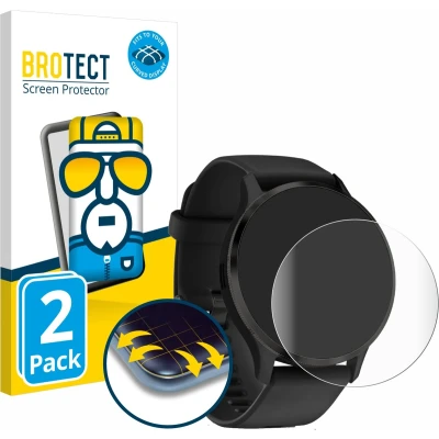 Afbeelding van BROTECT Screenprotector voor Garmin Venu 3S Folie Beschermfolie transparant volledig dekking (2 Stuks)
