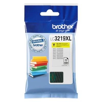 Image de Brother Cartouche dencre LC 3219XLY jaune HC