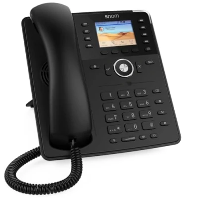 Afbeelding van Snom D735 VoIP telefoon Antwoordapparaat Zwart