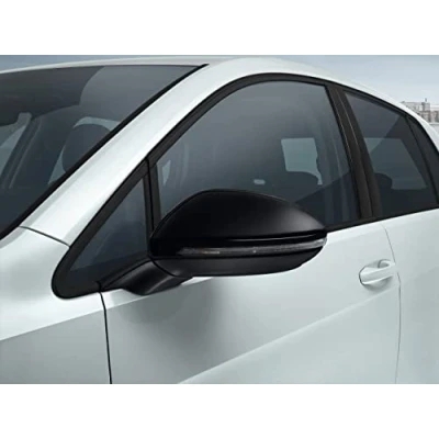 Afbeelding van Volkswagen Originele VW Golf 7 R spiegelafdekking, zwart, hoogglans, 5G007 2530, spiegelkappen
