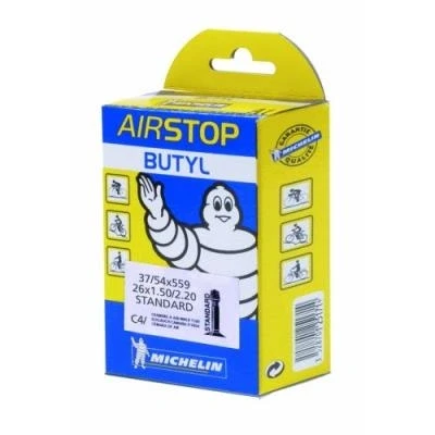 Image de Michelin chambre à air valve schrader 26 pouces 35 47 622 635 noir presta 60